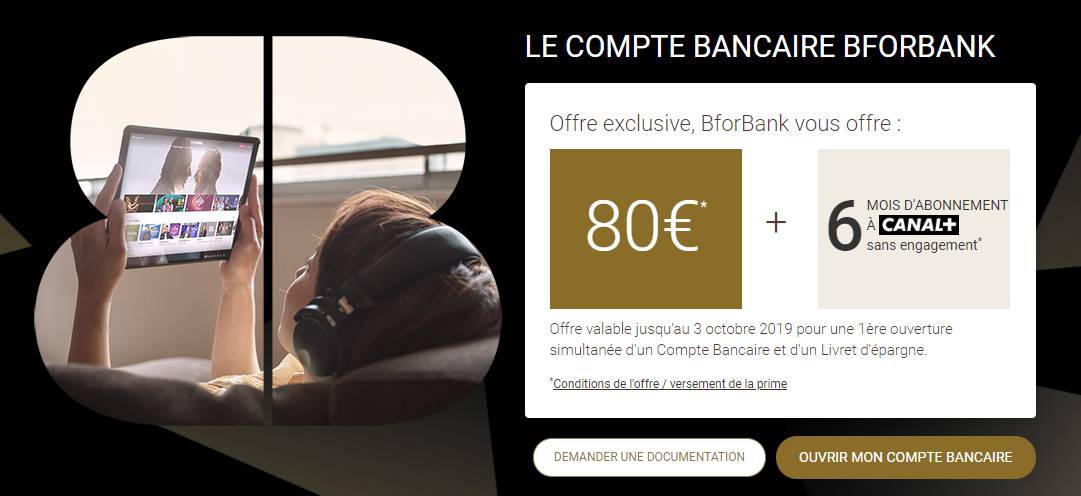 offre-ouverture-de-compte-bforbank-canal+-80-euros-offerts