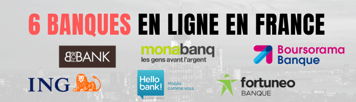 6 banques en ligne