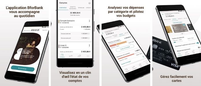 avantages application mobile bforbank