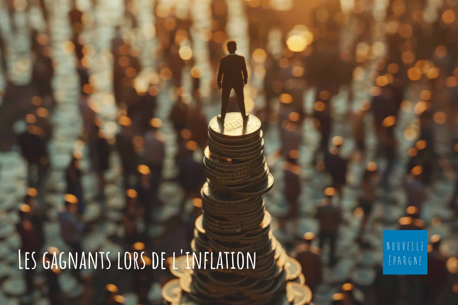 Les gagnants lors de l'inflation