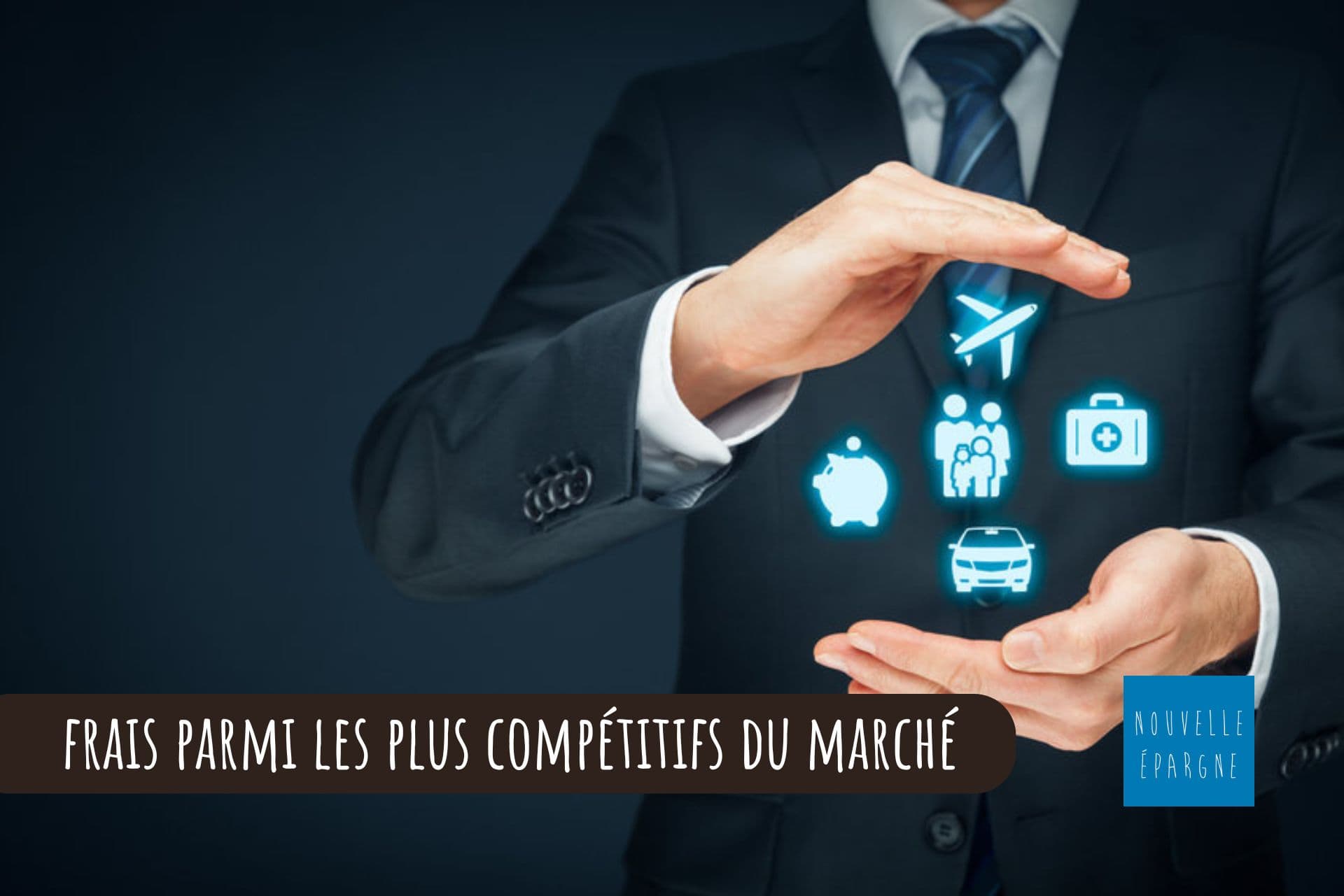 frais parmi les plus compétitifs du marché