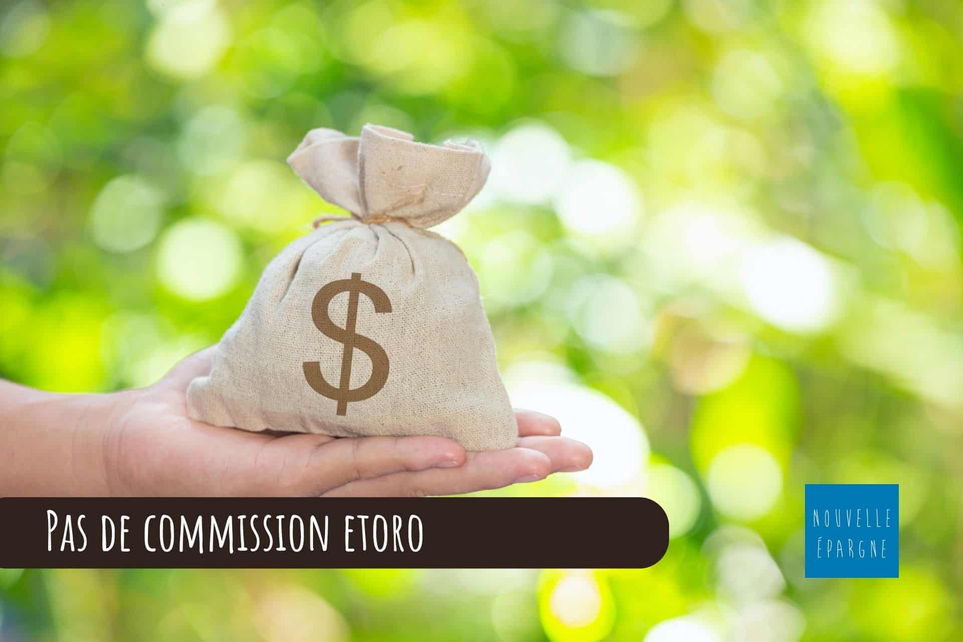 Pas de commission etoro