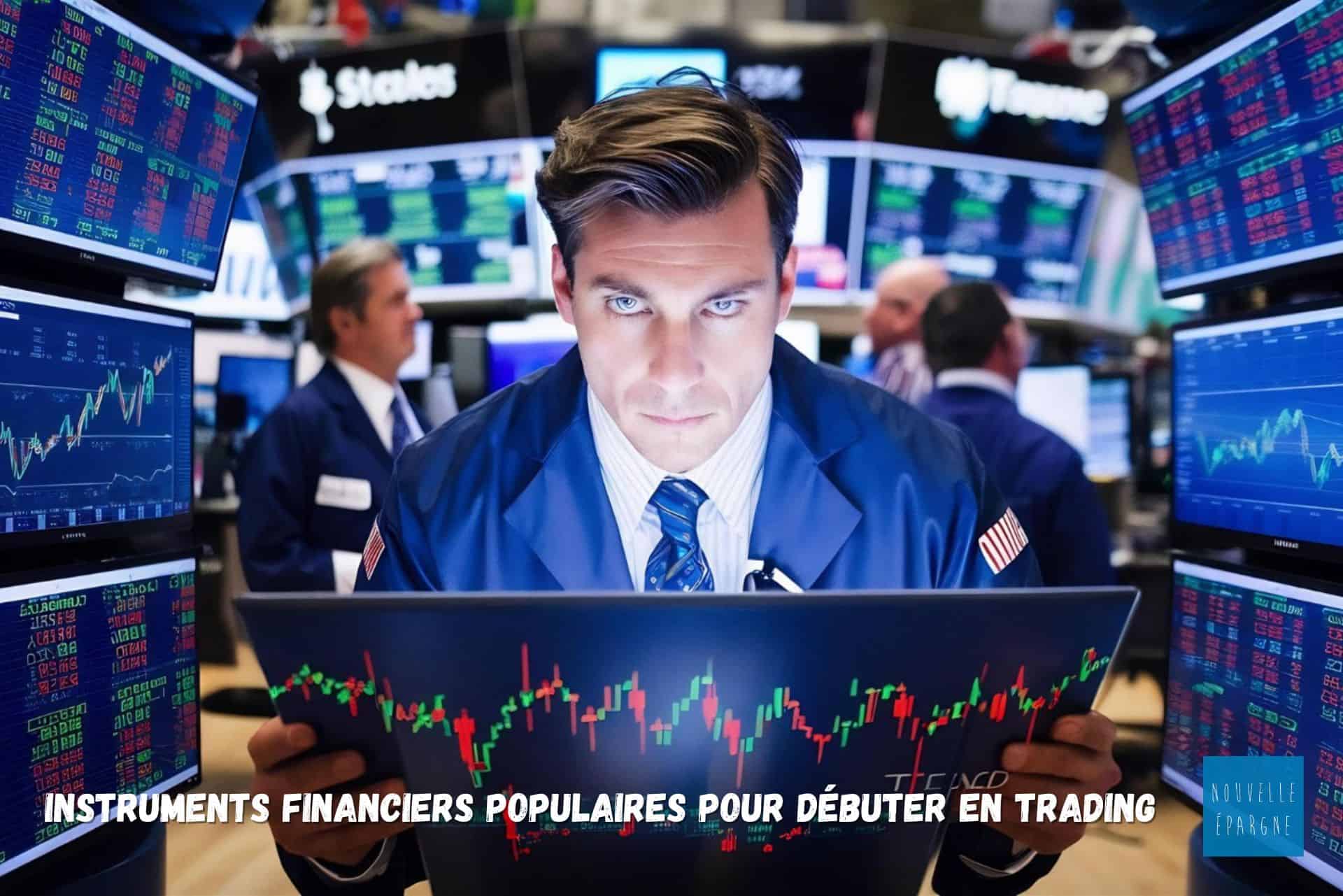 Instruments financiers populaires pour débuter en trading