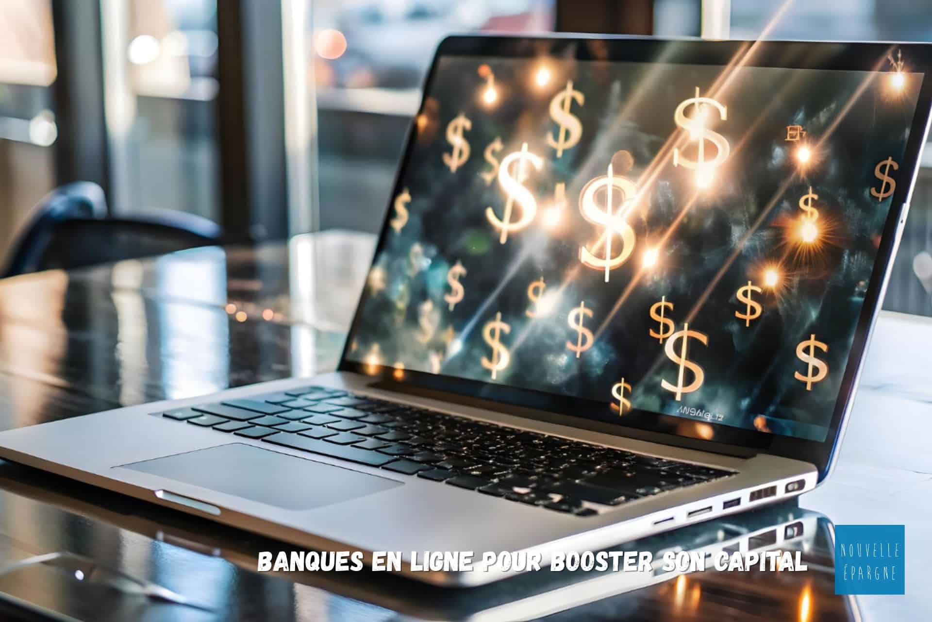 banques en ligne pour booster son capital