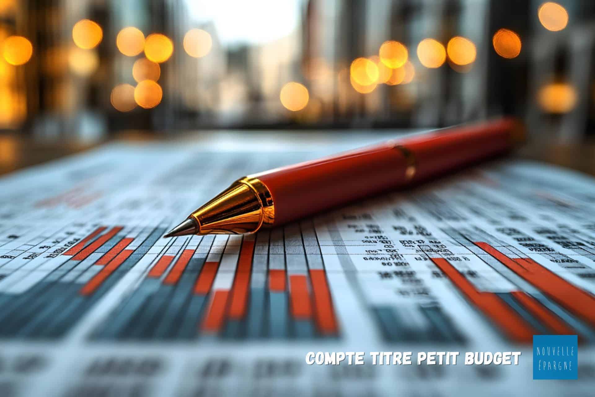 compte titre petit budget