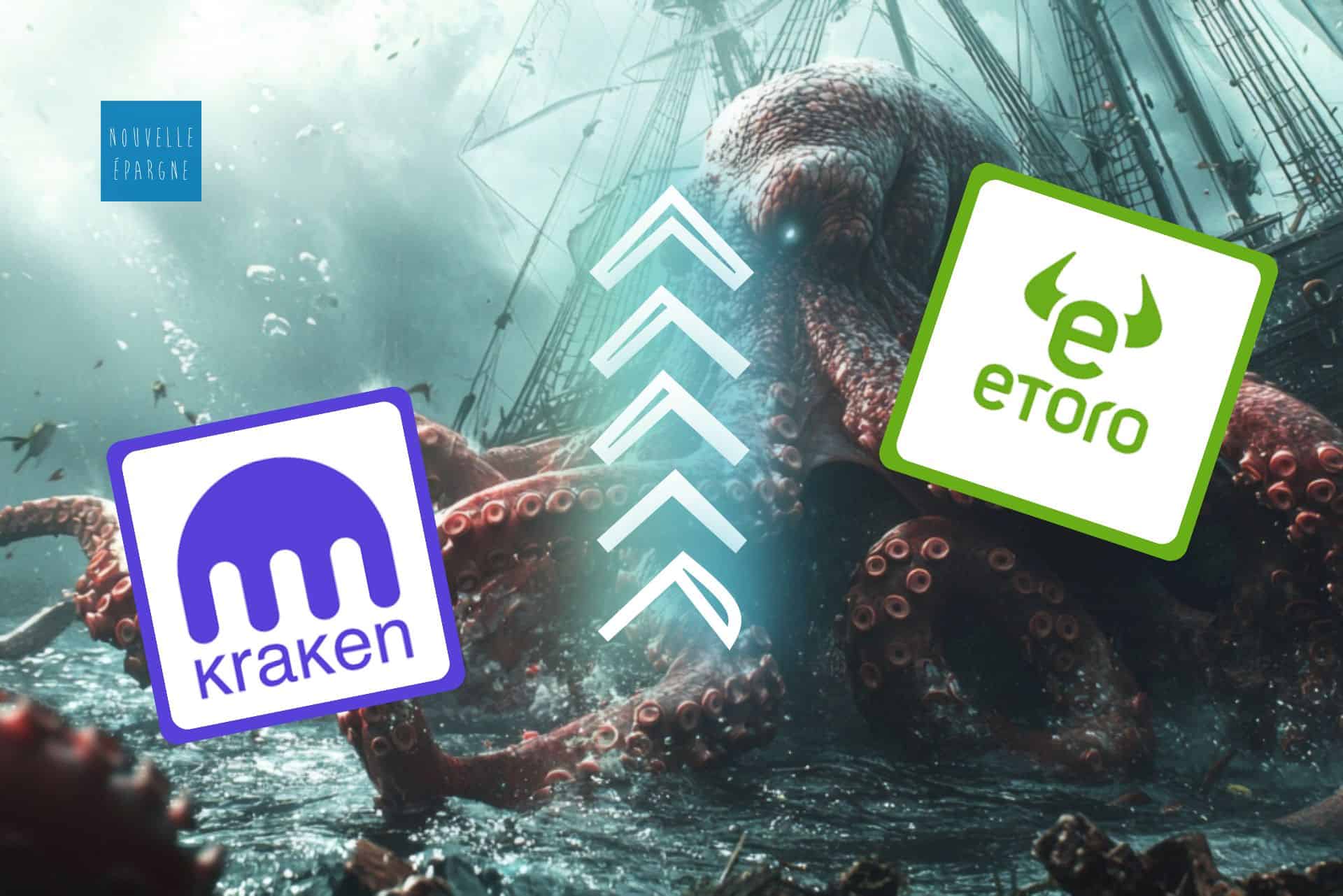 Etoro vs Kraken - quel choix Etoro vs Kraken - quel choix