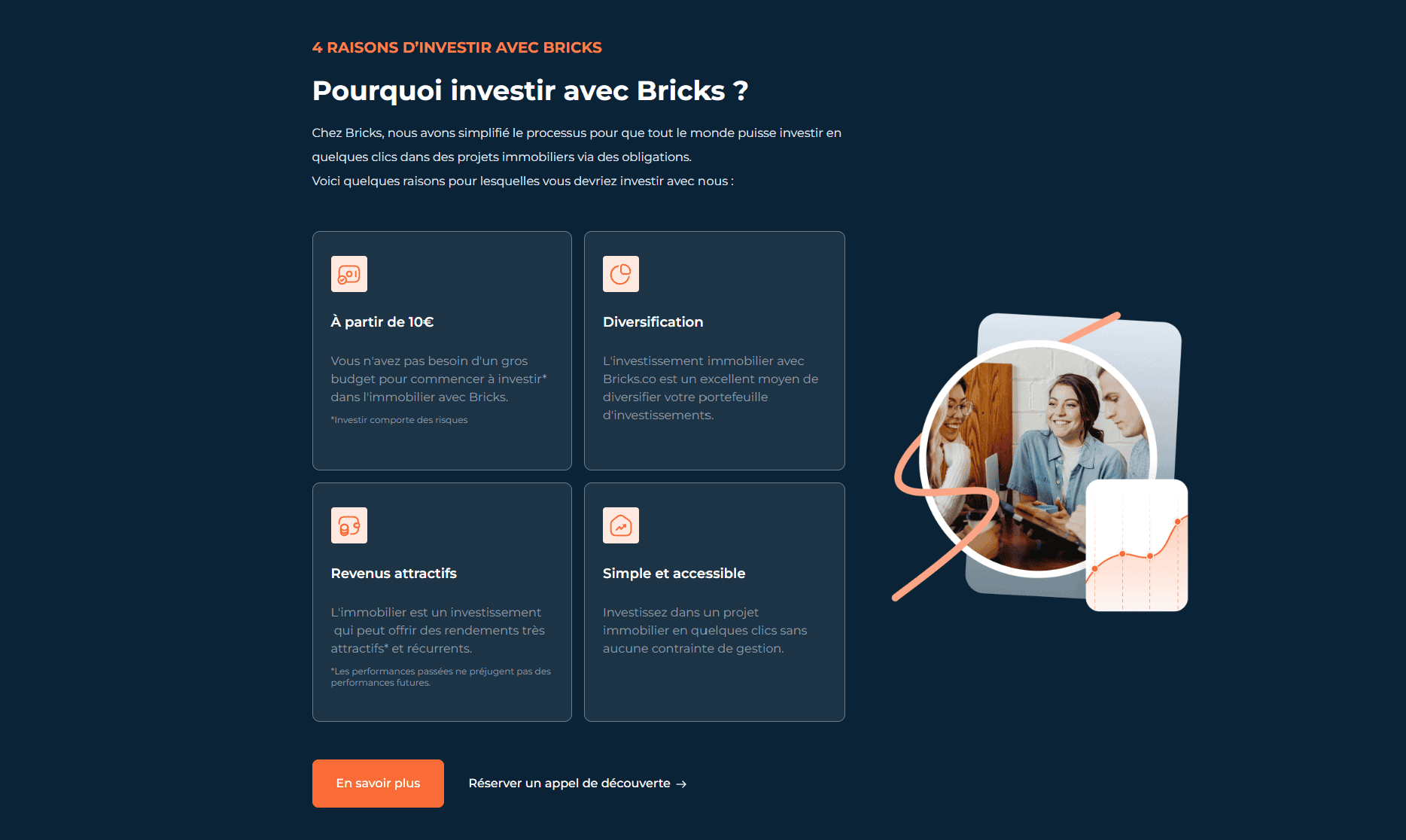 Pourquoi investir avec Bricks