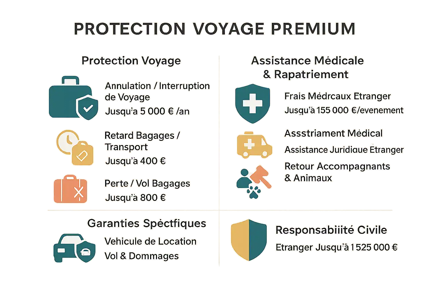Protections voyage Visa Premier