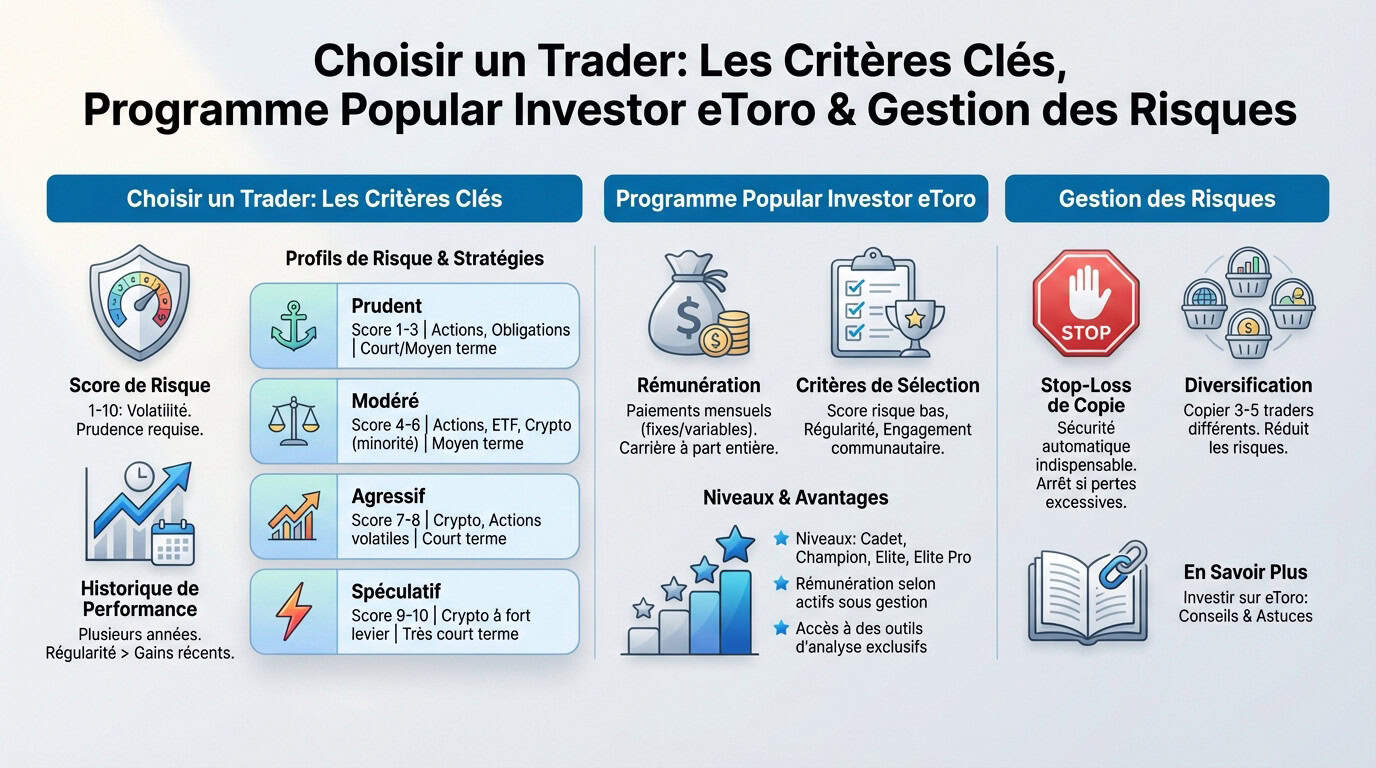 Guide pour choisir un trader et comprendre le programme eToro