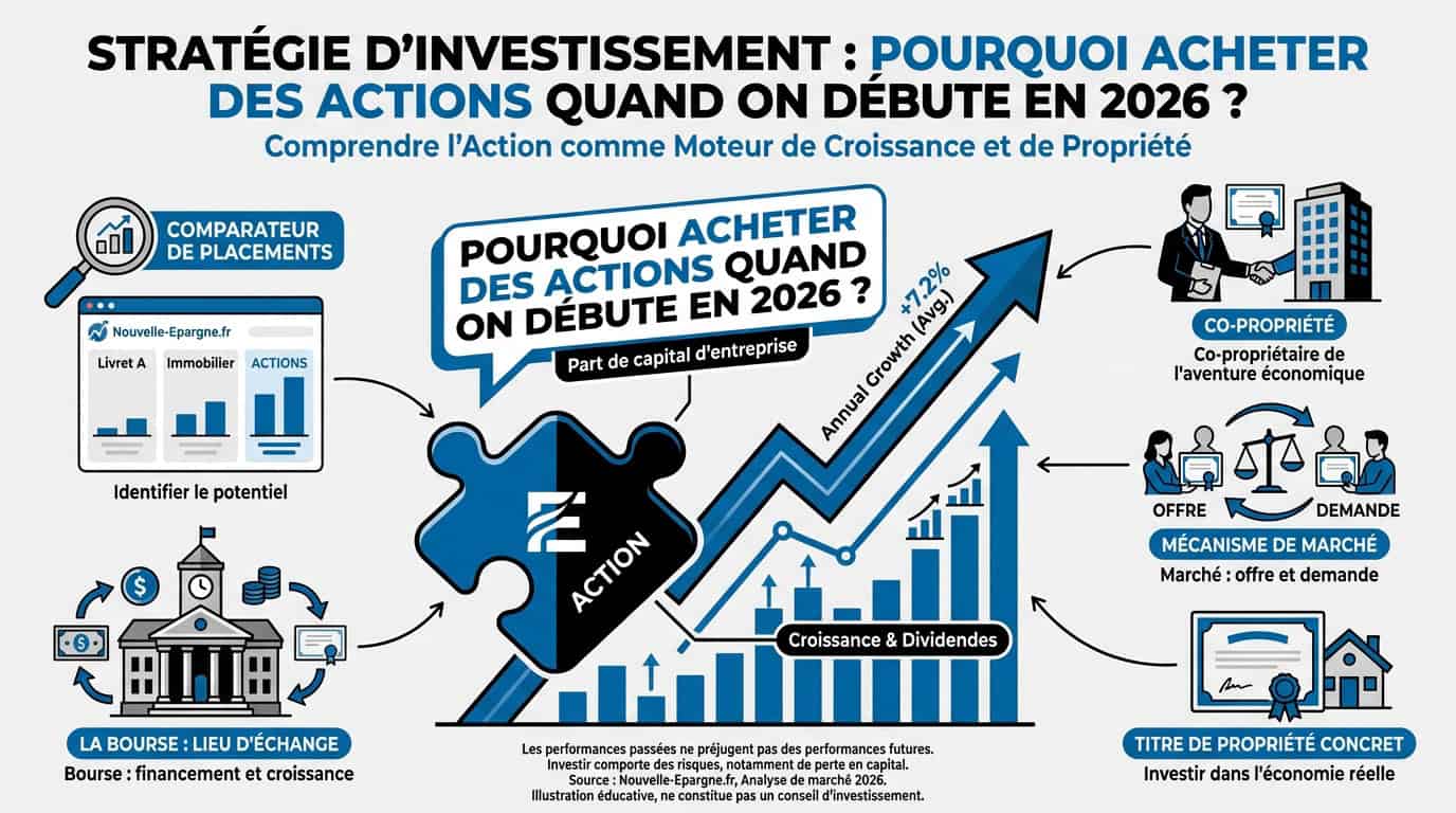 Débuter en bourse et acheter ses premières actions en 2026