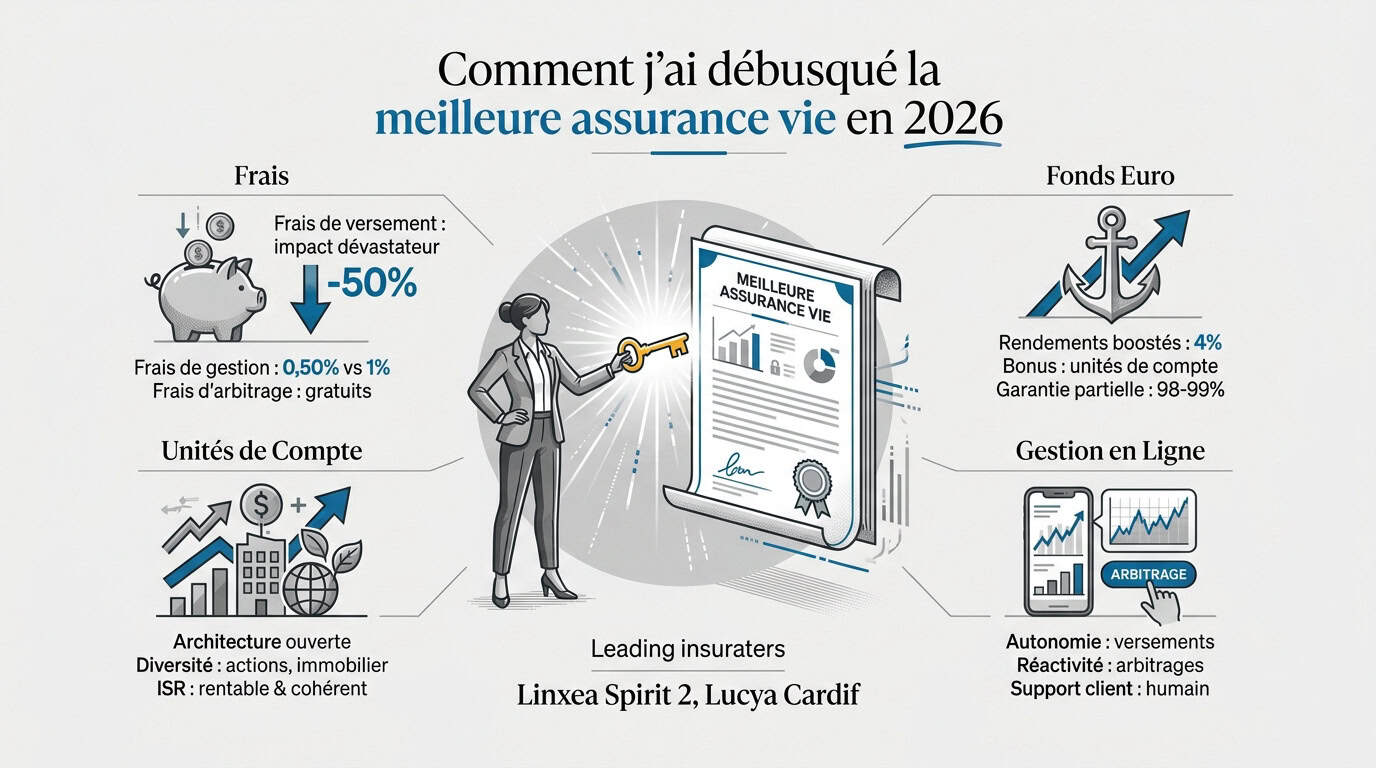 Sélection des meilleures assurances vie 2026 pour optimiser son épargne