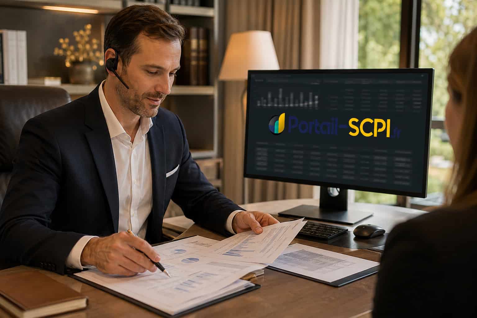 Consultation financière au bureau