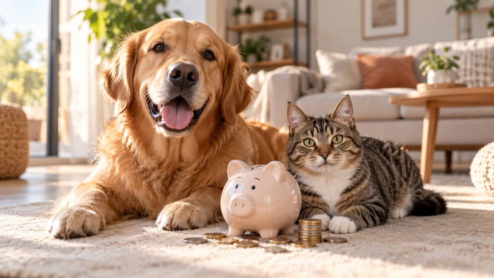 chien et chat complices et tirelire cochon chien et chat complices et tirelire cochon