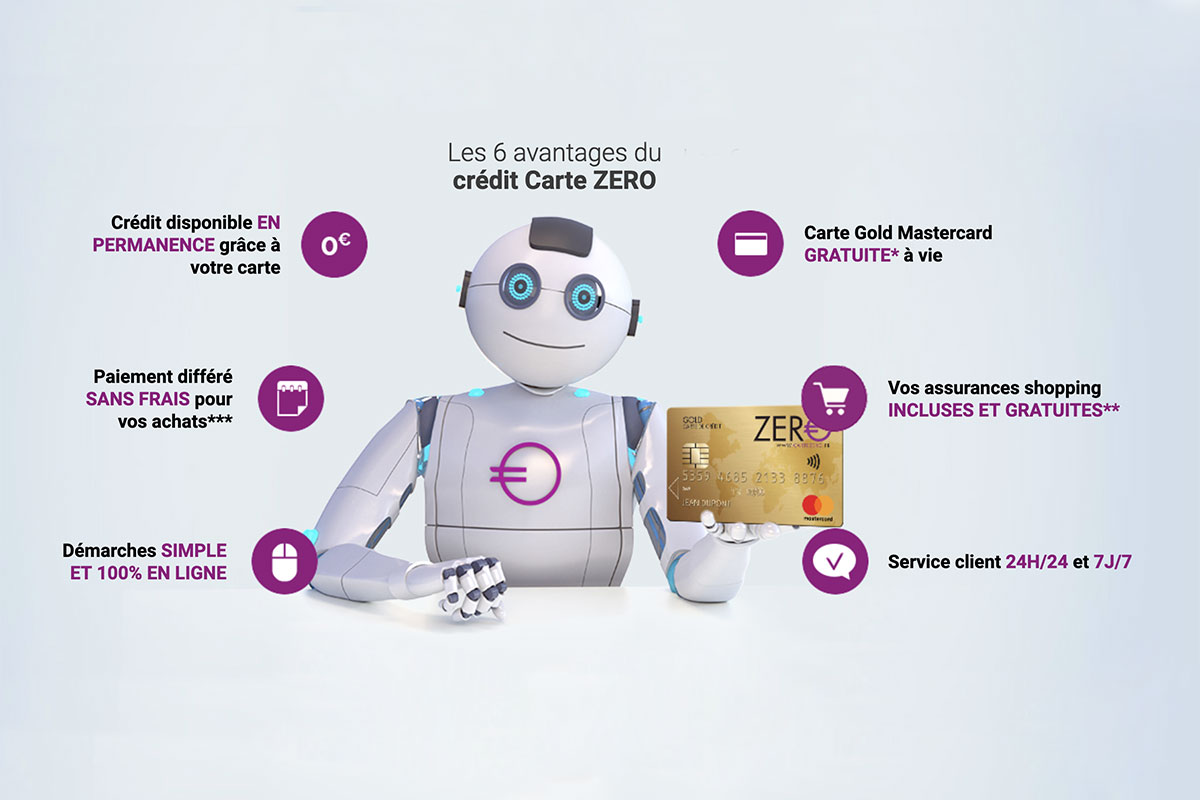 Image issue du site de Carte Zero présentant les avantages de la carte