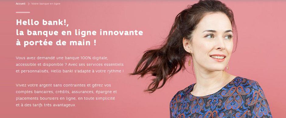 Screenshot offre Hello bank!