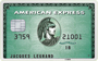 Image carte bancaire American Express Green Fortuneo taille mini