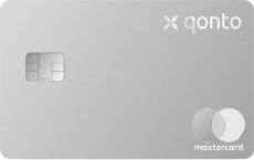 Image carte bancaire mastercard one plus Qonto taille mini