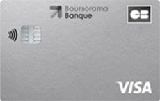Carte bancaire visa classique Boursorama