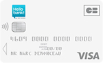 Image carte bancaire Visa Hello One Hello bank!