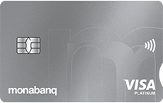 Image carte bancaire Visa Platinum Monabanq