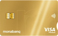 Image carte bancaire Visa premier Monabanq