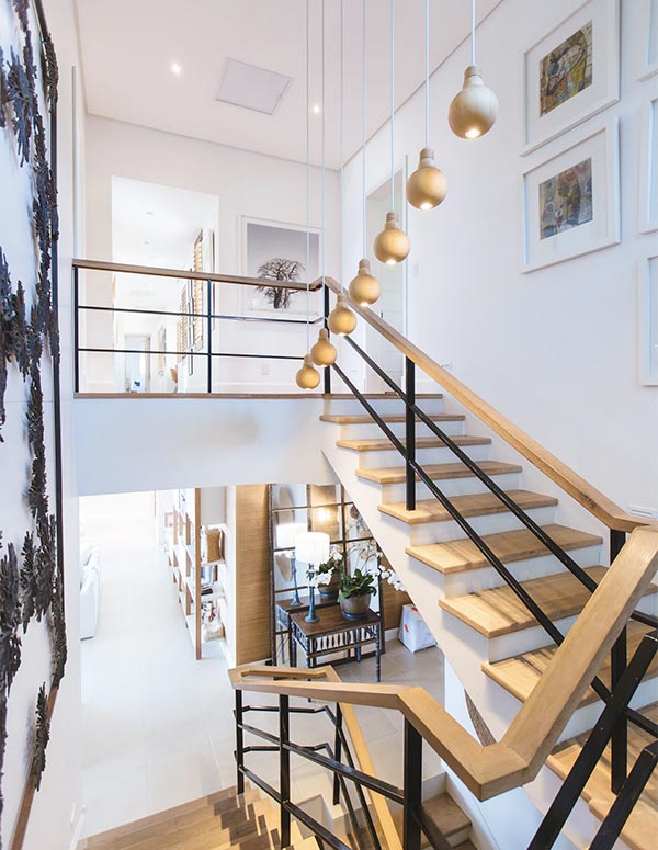 Photo d'un escalier moderne'