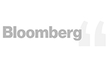 Logo Bloomberg gris