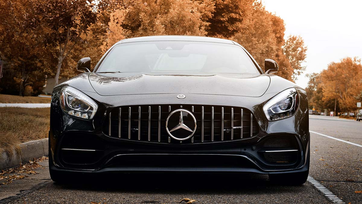 Photo d'une mercedes