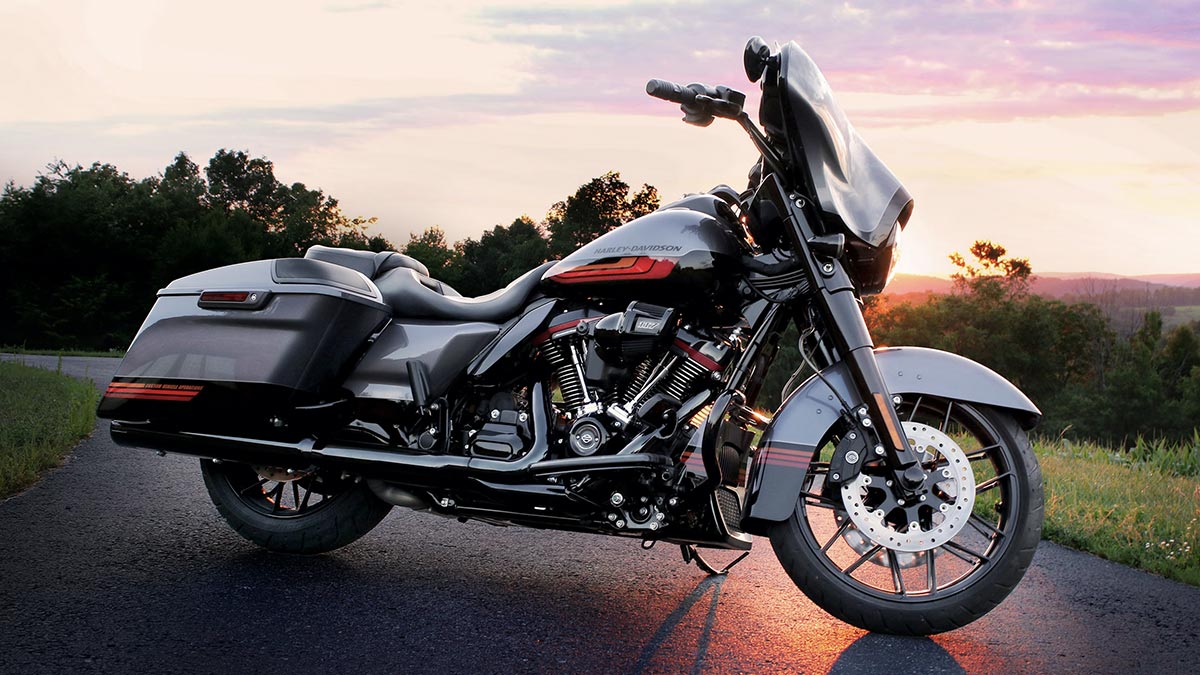 Photo d'une grosse moto'