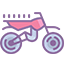 Picto coloré moto