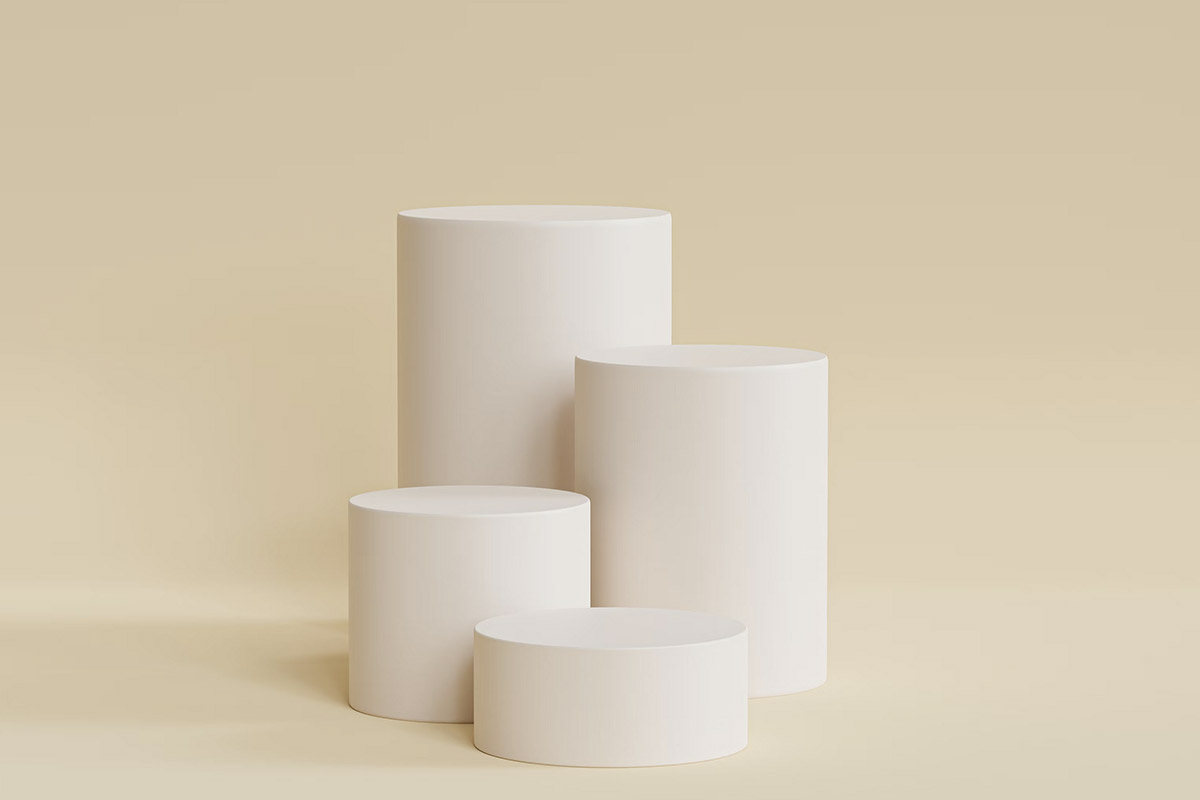 Représentation graphic d'un podium