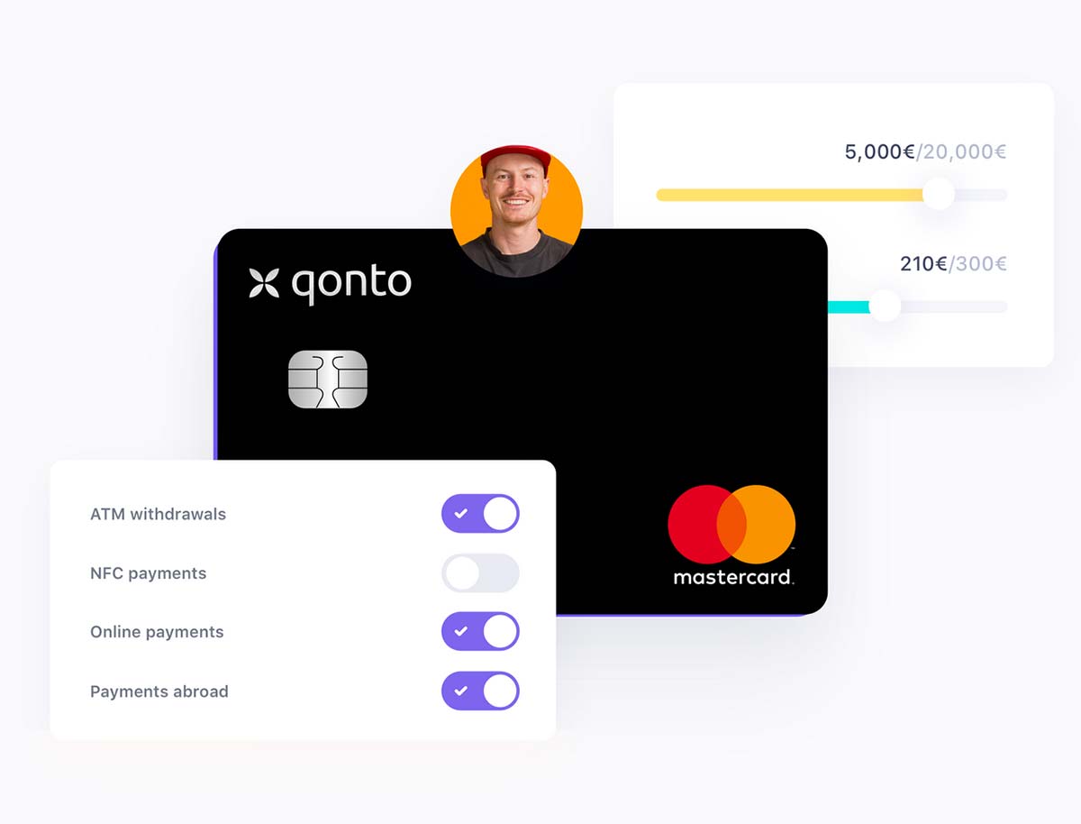 Moyens de paiement chez Qonto