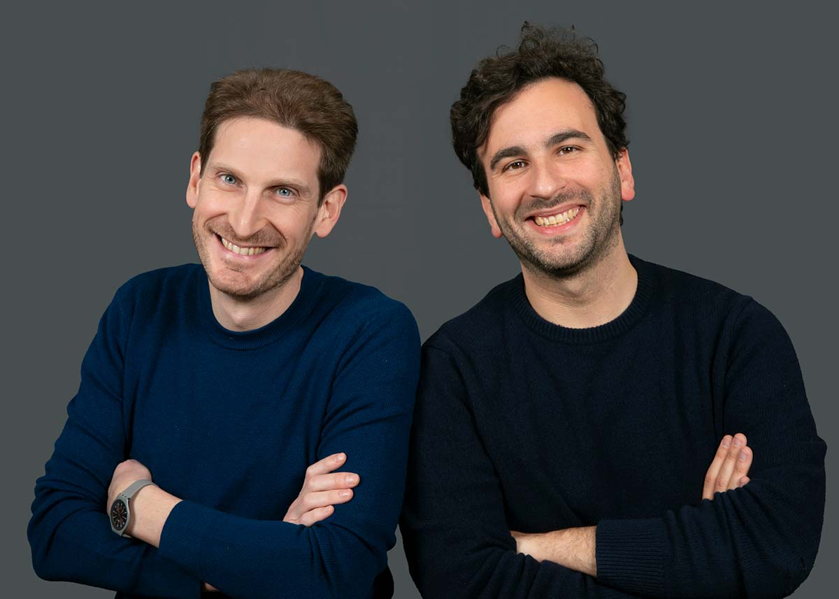 Photo de Steve et Alex Président et CEO de Qonto